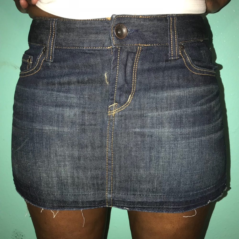 Denim skirt